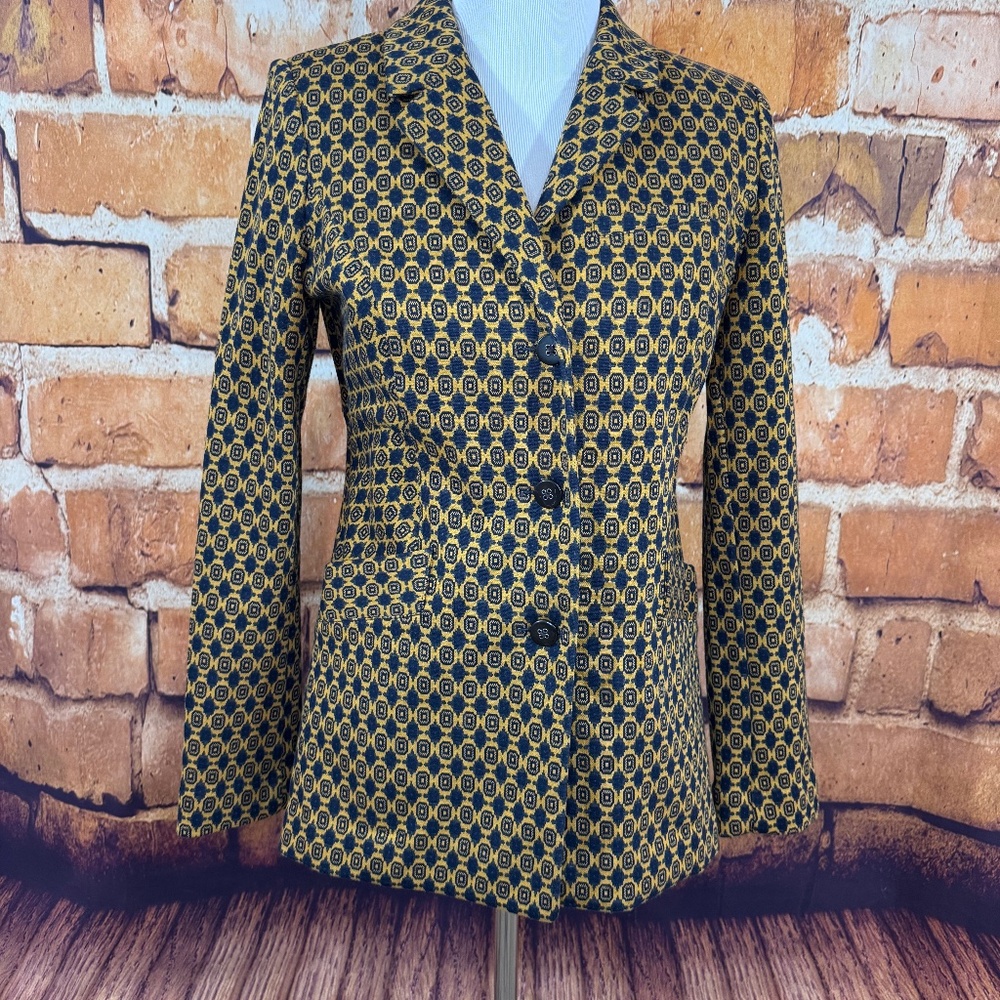 Cabi Standout Jacket Medallion Suit Blazer Siz S